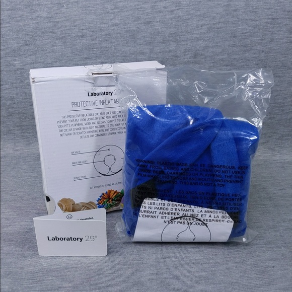 🎄 3/$35 6x 👯‍♀️Host Pick⚡️ NEW* Laboratory 29 Inflatable Dog Collar - Picture 3 of 13